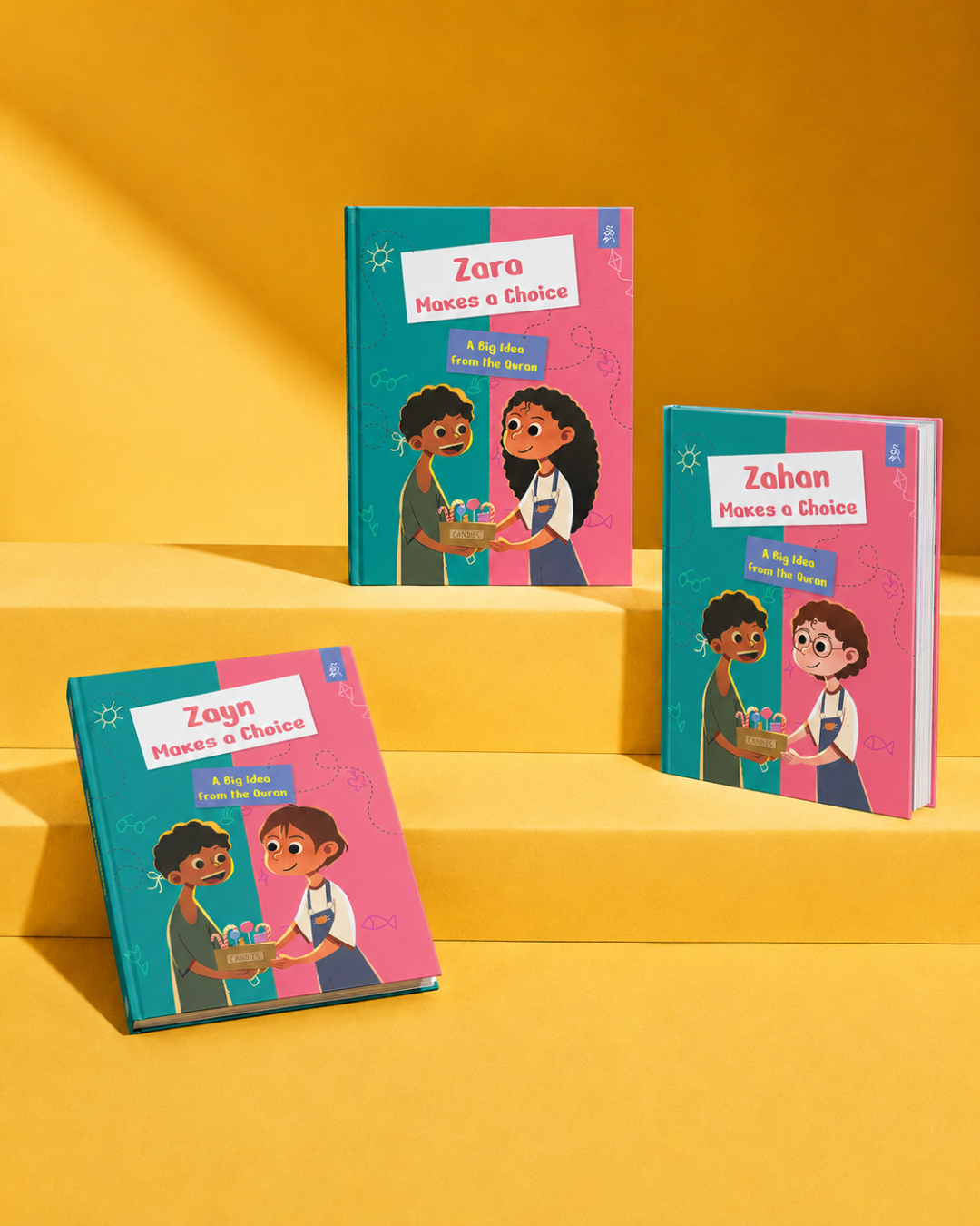 quran personalized book learning moral values bound to belong stories on belonging customized kids storybook religion culture tradition roots heritage