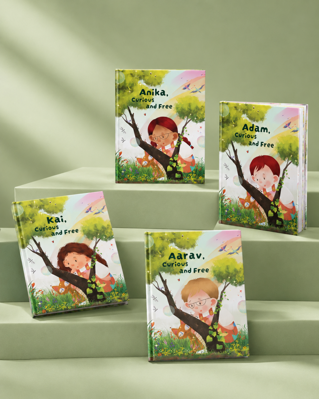 bound to belong personalized book on curiosity freedom inclusion customized kids avatar belonging