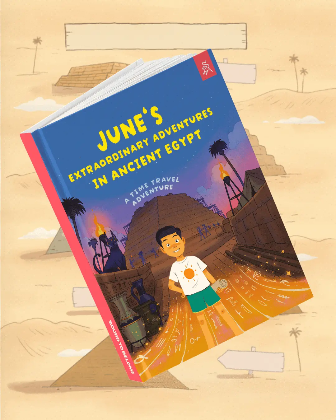 personalized childrens books time travel egypt adventure bound to belong customized kids avatar fun storybook
