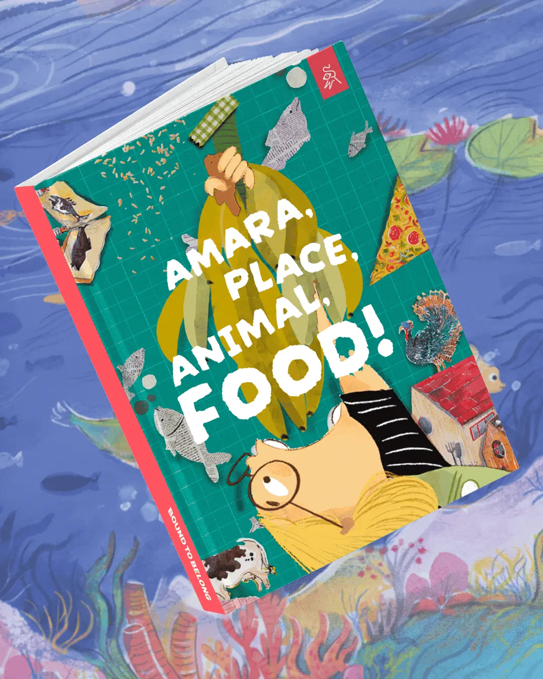 personalized childrens book on world foods like rice egg bananas farm to table storybook bound to belong culture tradition heritage roots cooking customized kids cookbook avatar