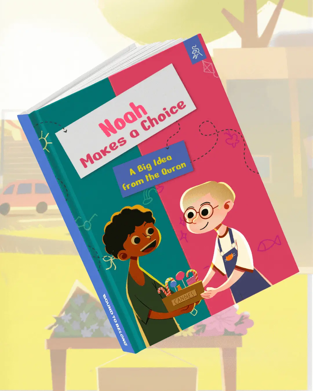 personalized quran book for kids customized children storybook culture tradition heritage religion belonging moral choices learning faith 