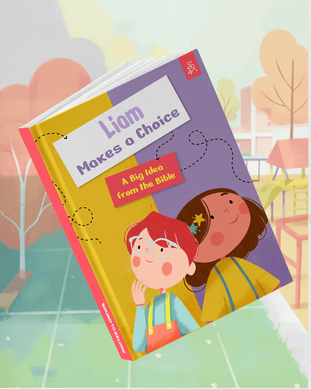 personalized kids story book bible religious religion books morals inclusion bound to belong belonging