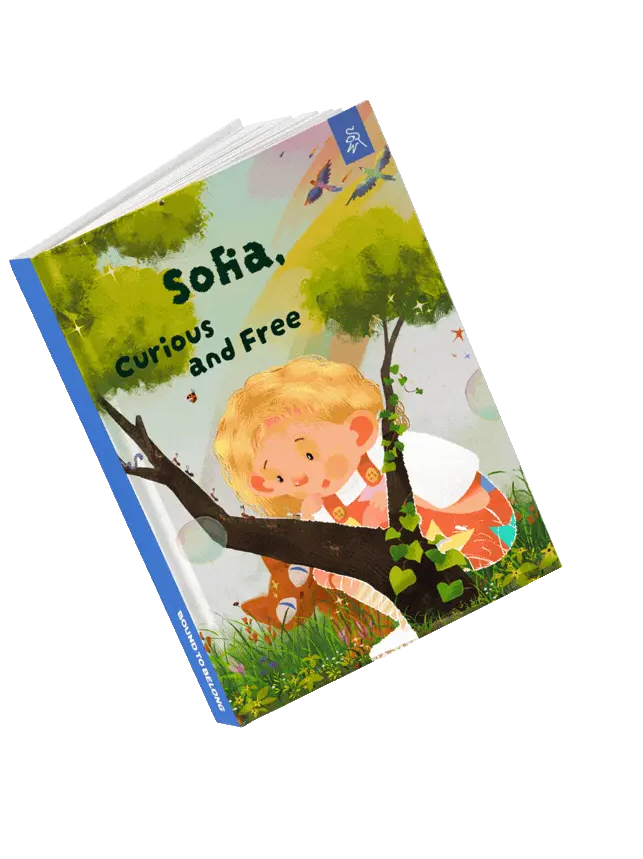 Personalized Story Book on Child Learning Curiosity and Freedom