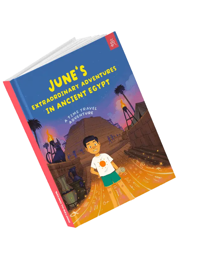 Personalized Story Book for Kids Time Travel to Egypt Adventures
