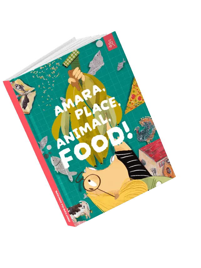 A Personalized Book on Foods of the World and Cooking and Learning with kids