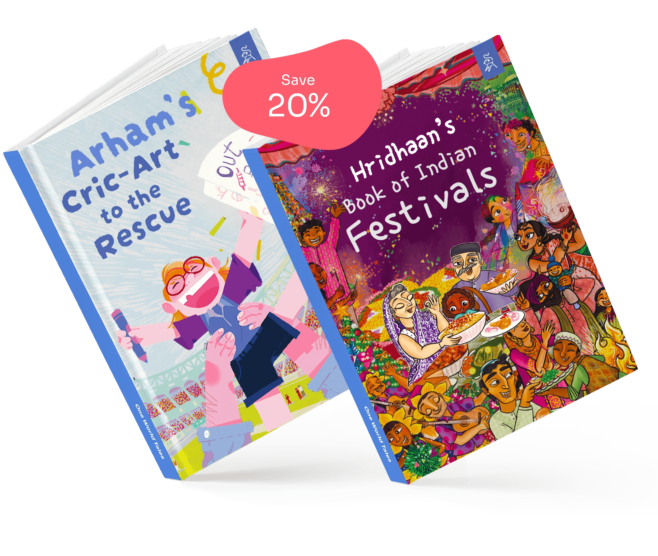 Buy two personalized childrens books and save